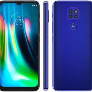 Smartphone Motorola Moto G9 Play 64GB Azul Safira - 4G Octa-Core 4GB RAM 6,5” Câm. Tripla + Selfie 8MP