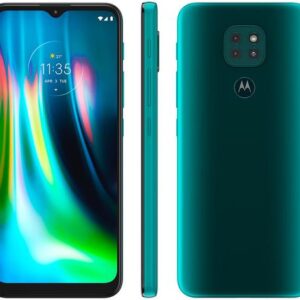 Smartphone Motorola Moto G9 Play 64GB Verde - Turquesa 4GB RAM 6,5” Câm. Tripla + Selfie 8MP