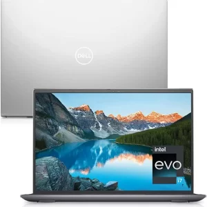 Notebook Ultraportátil Dell Inspiron i13-i1100-A20S 13.3" Full HD 11ª geração Intel EVO Core i7 8GB 512GB SSD Windows 11 Prata