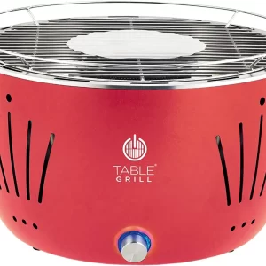 Table Grill - Churrasqueira de Mesa a Carvão Vermelha