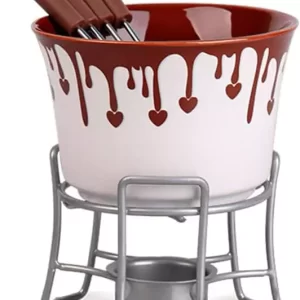 Conjunto para Fondue, 6 peças, Chocolate Brinox