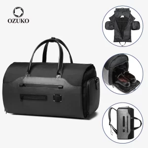 OZUKO Bolsa À Prova D'água De Grande Capacidade Com Armazenamento De Terno Para Viagem